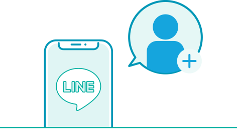 LINEからセレモを「友だち追加」
